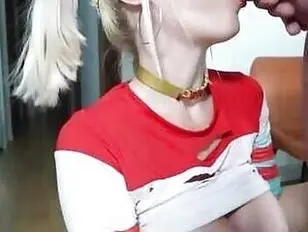 Big Tits Harley Quinn Deepthroat,Fucks Roughly Until a Big Cum on Her Face
