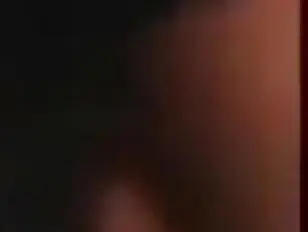 Travesti en lencería negra