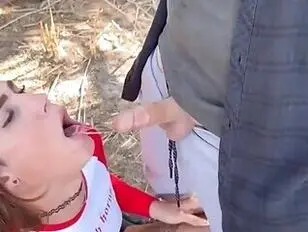 Riskante seks in het bos