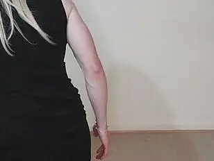 ChloeX Garota excitada se exibindo