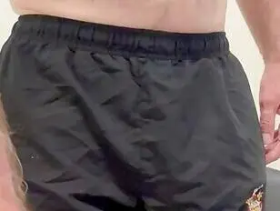 Me stripping off