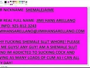 Jimi Hans Arellano Shemale Porn Star 2