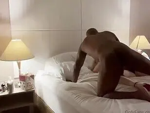 Interracial hard fuck