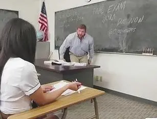 TS Milli suck Professor cock to pass the exam