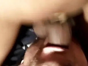 Getting throat fucked by Asian TS