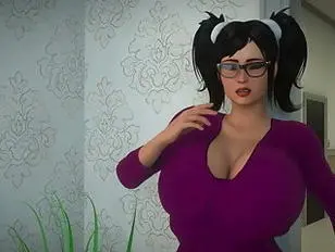 3D Futanari Dickgirl in Glasses Fucking Hot Girl, Animated - Tranny.one
