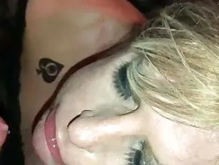 Slutcumwhore Angie swallowing cum