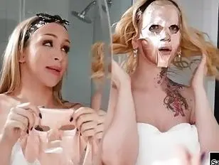 TS Angelina Por favor, bff trans sem camisinha