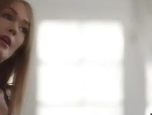 Skinny TS barebacked by her stepbrother