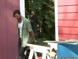 Latina tbabe shoots jizz after riding taboo dick