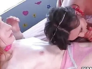 TS Girl Ally Sparkles Having Anal Fun With A Girl